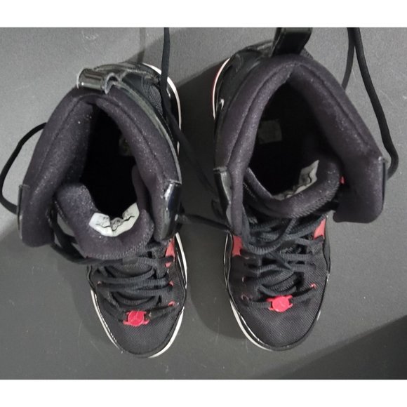 Nike Youth Air Jordan Flight Tr97 Sneakers (428827-011). Black & Red - Preowned. - Picture 8 of 8